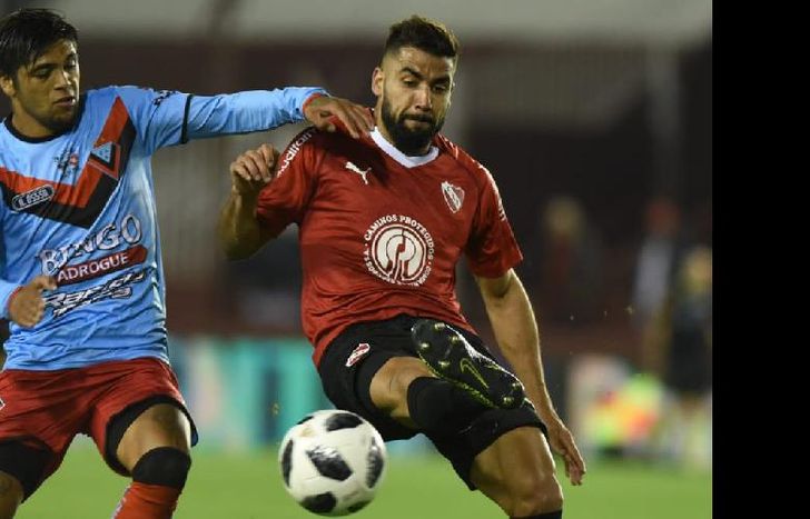 Braian Guille fue una pesadilla para toda la defensa de Independiente.