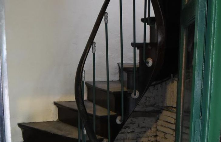 La escalera ya está arreglada y habilitada para subir al mirador.