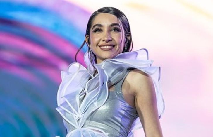 María Becerra, en River.