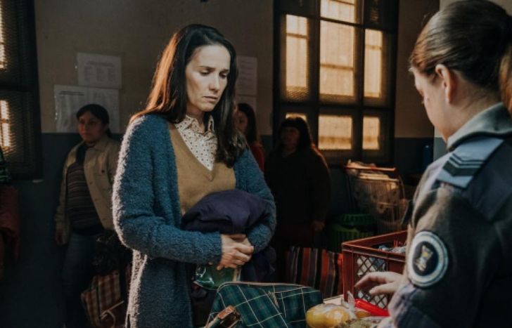 Natalia Oreiro en La mujer de la fila.