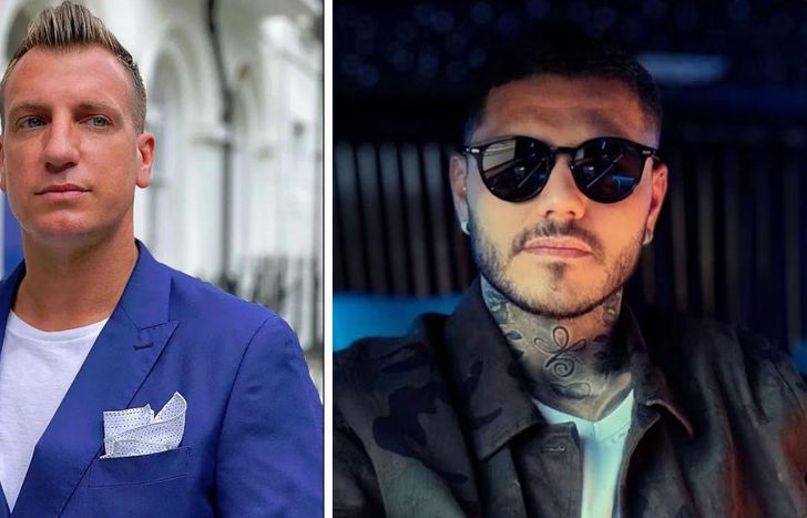 Maxi López cotra Mauro Icardi.