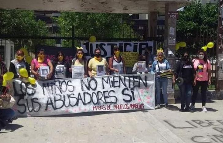 Las madres se concentraron este mediodía en Tribunales.
