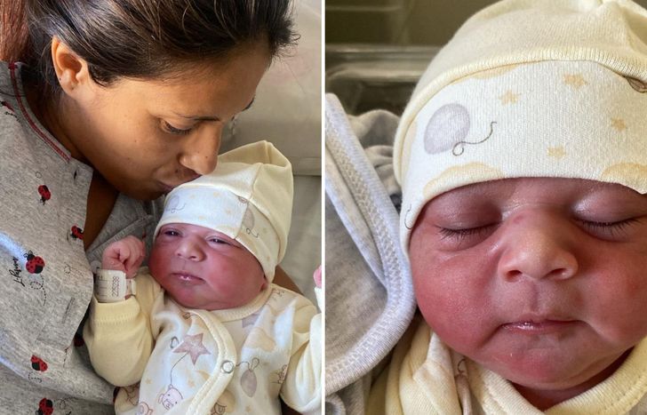 Shaila llegó al mundo en Lomas y ya recibe el amor de Gabriela, su mamá.