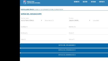 en la web del municipio se recopilan los datos y, de ser necesario, se fija una mediación entre el vecino y la empresa.