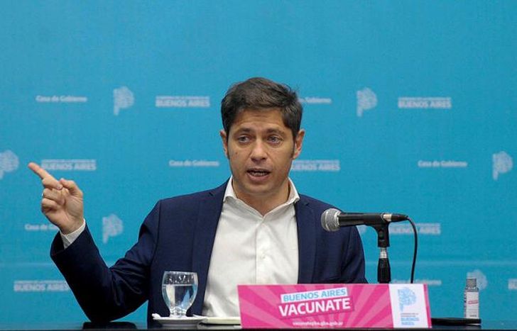 Estamos cerca de la vacunación completa, planteó Kicillof.