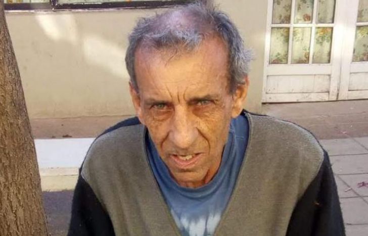 Rubén Aníbal Giménez tiene 63 años y es paciente esquizofrénico.