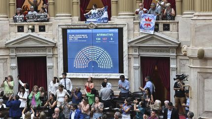 El oficialismo festejó en la cámara baja.