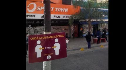 Van a colaborar con los comerciantes para que se cumpla el protocolo para prevenir los contagios.