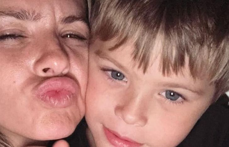 La China Suárez y Amancio.