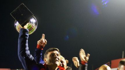 Javier Zanetti, un emblema del club de Escalada. Javier Zanetti, un emblema del club de Escalada.
