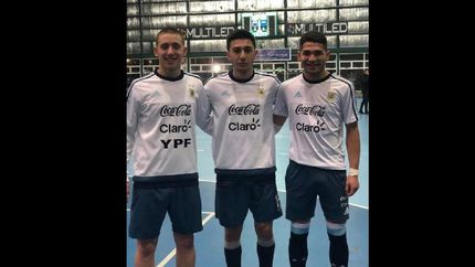 el futsal de banfield se viste de celeste y blanco