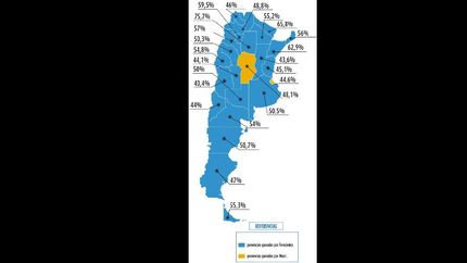 el frente de todos gano en 22 provincias
