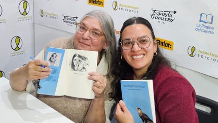Rosana Domínguez de Lomas es la autora de la novela que acompaña con las ilustraciones su hija, la artista plástica Florencia Matalobos. Rosana Domínguez de Lomas es la autora de la novela que acompaña con las ilustraciones su hija, la artista plástica Florencia Matalobos.