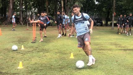 Brown trabajó la última semana en La Plata.