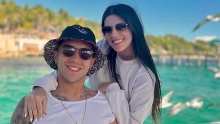 Enzo Fernández y Valentina Cervantes. Enzo Fernández y Valentina Cervantes.