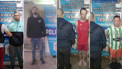 Los acusados fueron arrestados durante el fin de semana pasado.