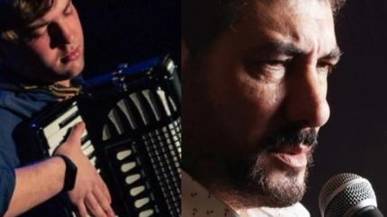 Leandro y Andrés, dos músicos que hablan el mismo idioma.