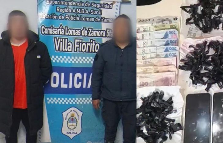 Detuvieron a un hombre que estaba a cargo del negocio ilegal.