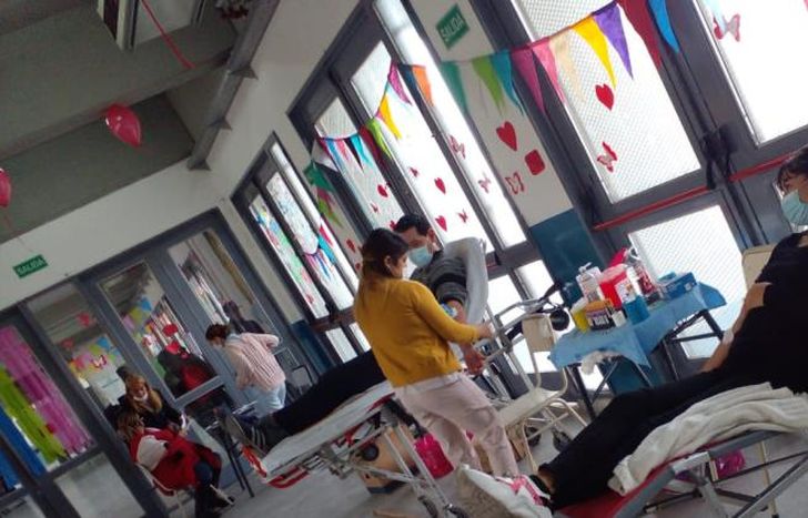 Las colectas permiten tener un stock de sangre para casos de emergencia.