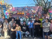 En el último encuentro vecinal en Banfield Oeste con motivo del festejo del Día del Niño.