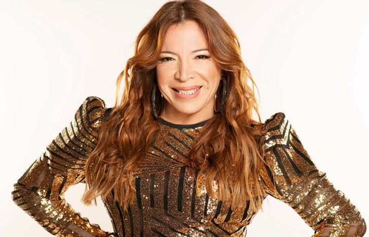 Lizy, a full con el estudio.