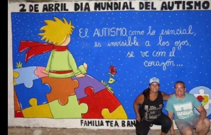 Ya terminaron el primer mural, pero necesitan pinturas para continuar con la iniciativa.