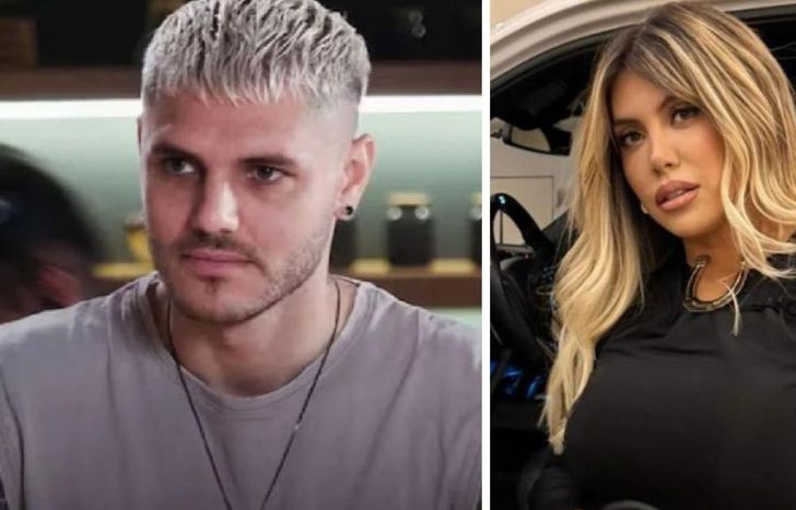 Tensión entre Mauro Icardi y Wanda Nara.