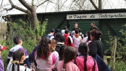 En la Reserva organizaron visitas guiadas con los guardaparques.
