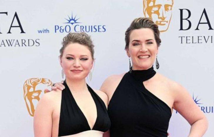 La actriz y su hija.