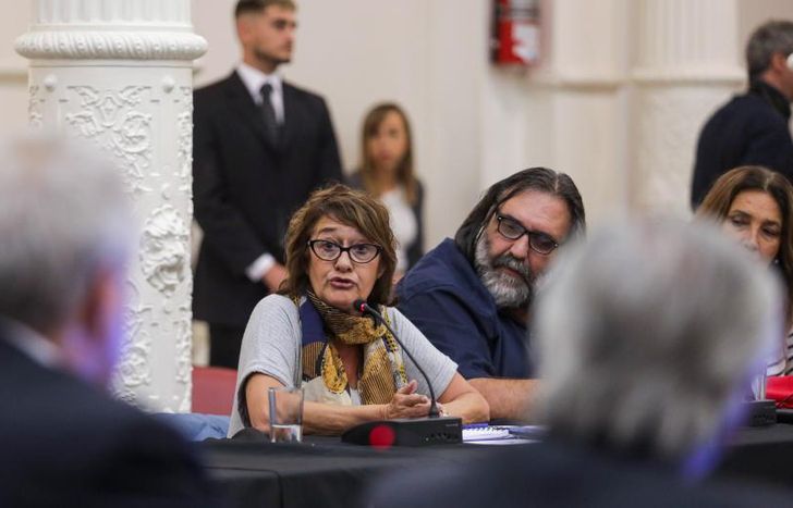 Participaron representantes de los gremios CTERA, UDA, CEA, SADOP y AMET.