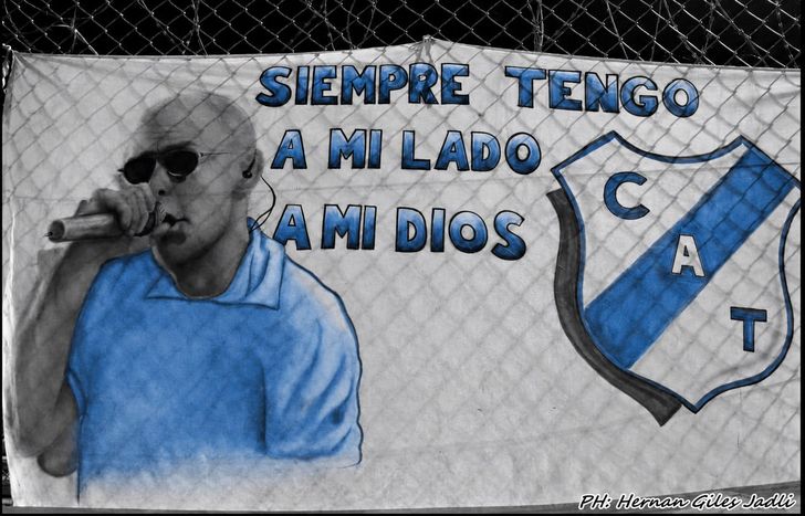 El homenaje de Temperley al Indio Solari.