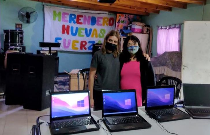 Para que los chicos puedan estudiar.