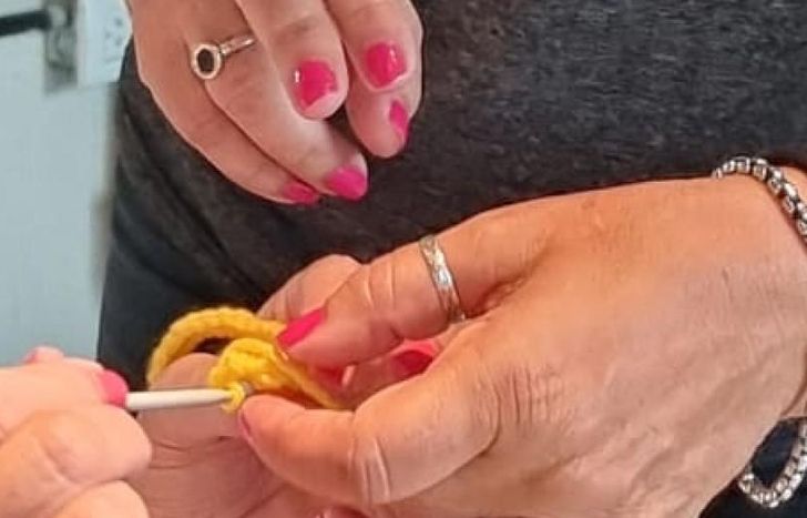 Una posibilidad para encontrarse a través del tejido.