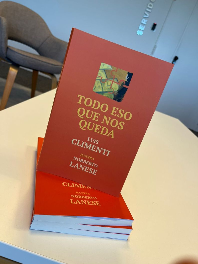 Literatura: el libro de Luis Climenti. 