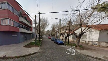 La esquina de Cabrera y Vergara, en Banfield.