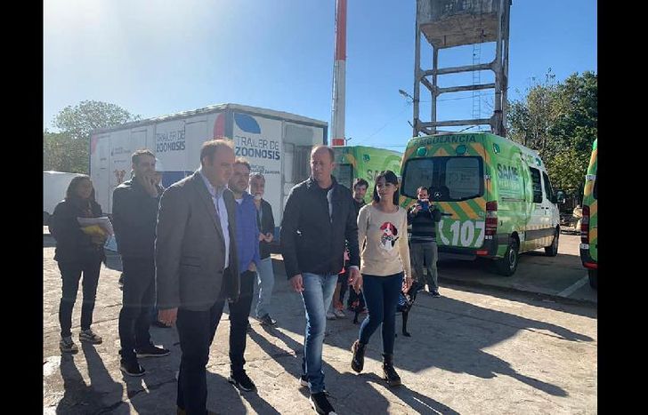 martín destacó que las obras se encuentran “muy avanzadas”.