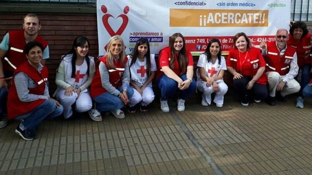 Los voluntarios de la Cruz Roja recibirán las donaciones.