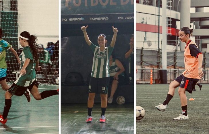 De Lomas al mundo. Con eso sueña, la jugadora que entrena en el Club Banfield, pero que apunta a seguir su carrera en el exterior.&nbsp;
