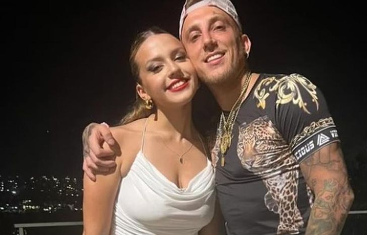 El Polaco y su hija Sol.