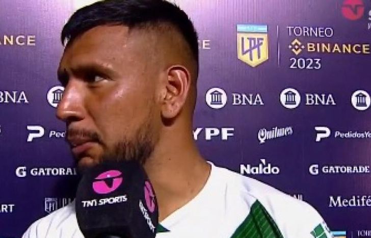 Andrés Chávez valoró el triunfo ante Boca, el primero en el campeonato.