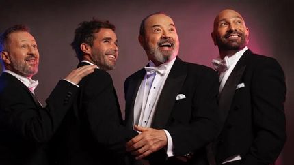 El elenco de la obra.