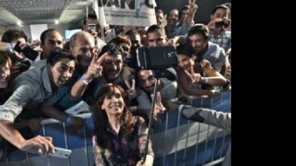 cristina selfie