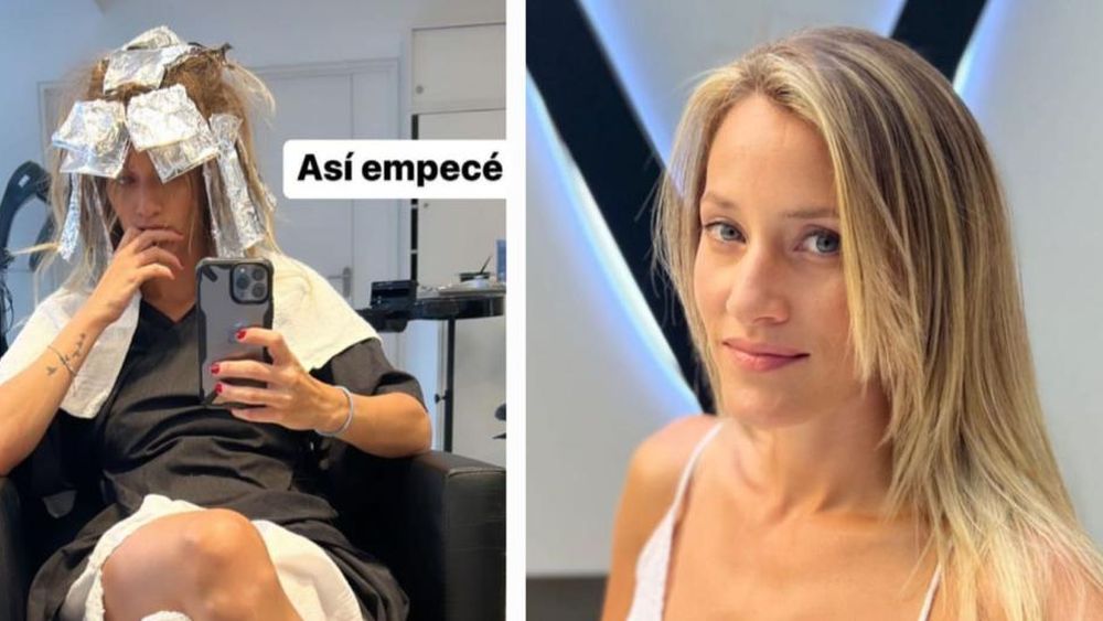Bien veraniega: cambio de look para Mica Viciconte