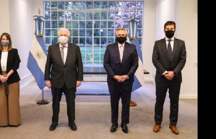 El anuncio fue desde Olivos.