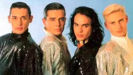 Manolo Arjona, Francesc Picas, Carlos Armas y Santos Blanco, en Locomía.