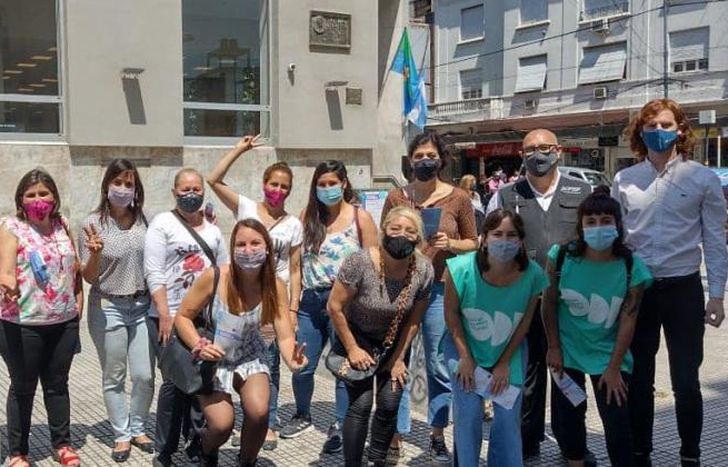 El operativo se realizó en Laprida y España.