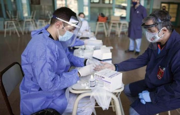 Se realizaron 29.437 testeos en un día.