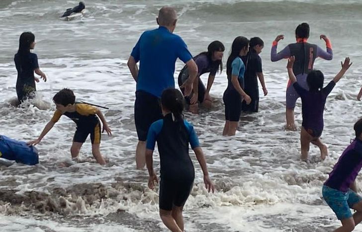 El 70% de lo chicos que viajaron no conocían el mar.