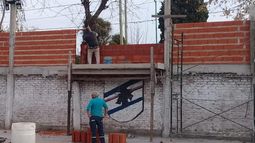 Las obras tienen lugar en distintos sectores del club.