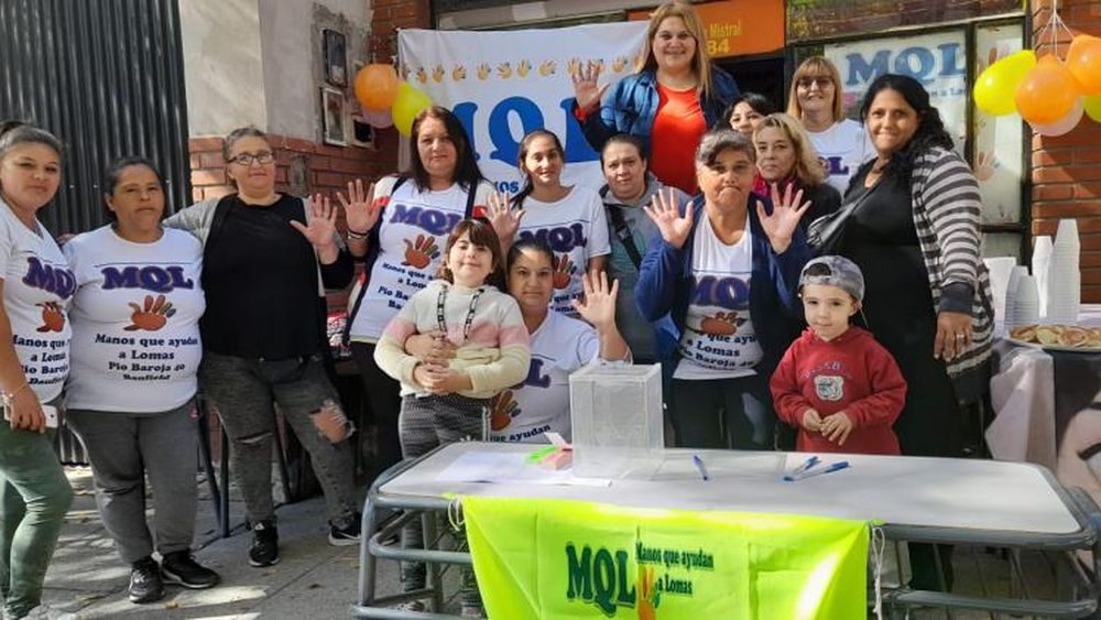 Trabajando para la comunidad.